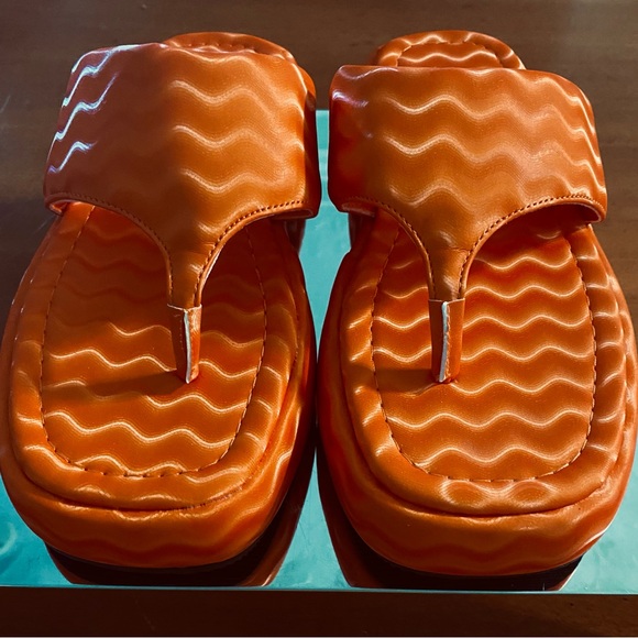 NWOB ASOS Design Francesca Flatform Sandal US7 - Picture 4 of 11